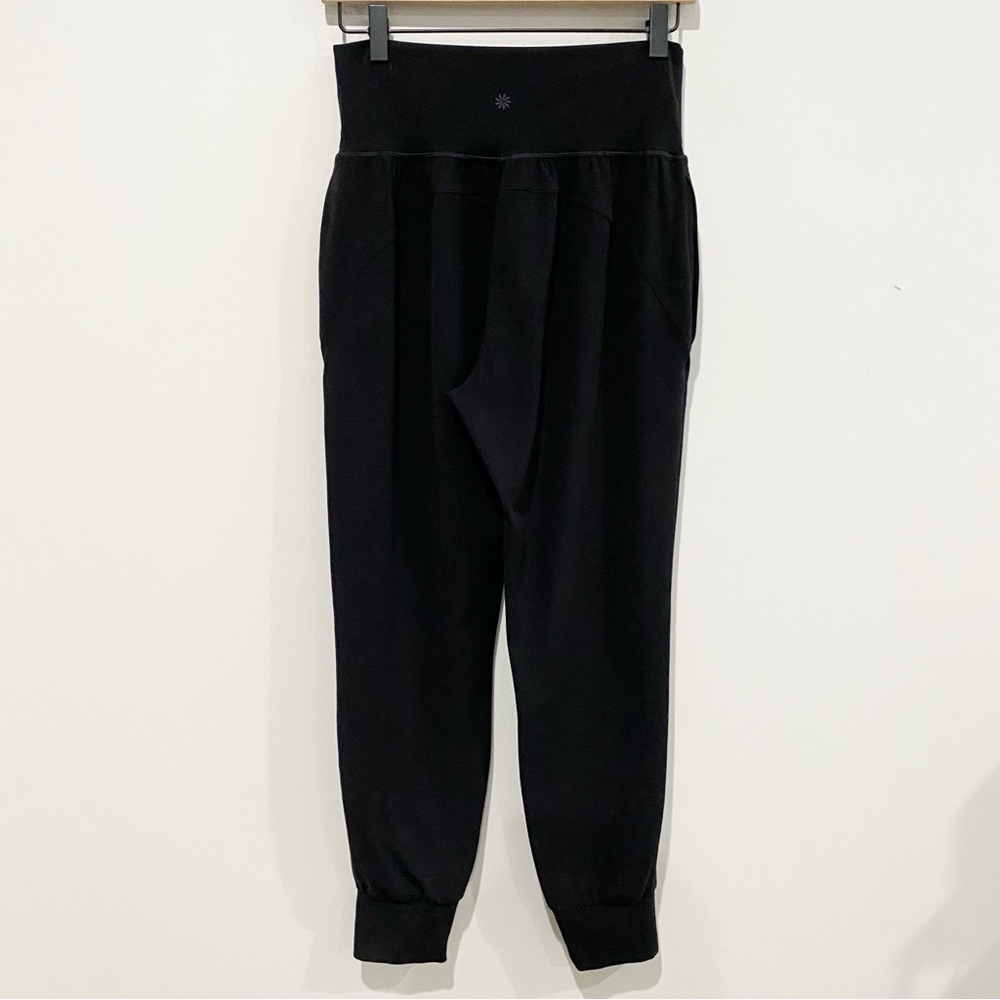 ATHLETA Salutation Jogger High Rise Powervita Black Athleisure Active Size Small - Picture 7 of 12